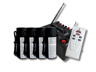 Zestaw na wesele: 4 fontanny iskier i system odpalania