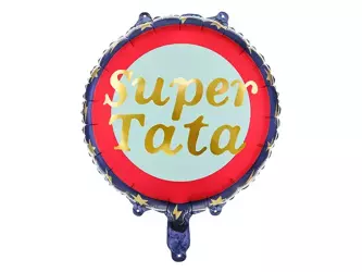 Balon Foliowy - Super Tata - 45 cm