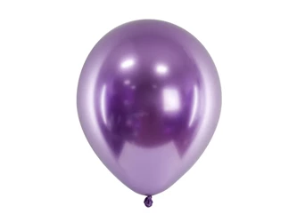 Balon Glossy 30cm - Fioletowy - 1 sztuka