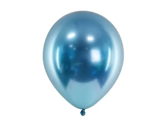 Balon Glossy 30cm - Niebieski - 1 sztuka