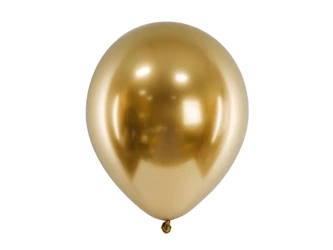 Balon Glossy 30cm - Złoty - 1 sztuka