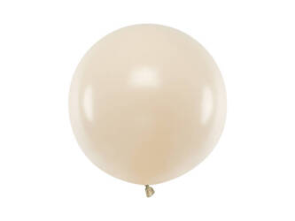 Balon Okrągły 60 cm - Alabaster - 1 szt