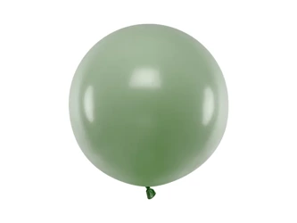 Balon Okrągły 60 cm - Pastel Rosemary Green - 1 szt
