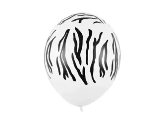 Balon Strong 30cm - Zebra - 1 szt.