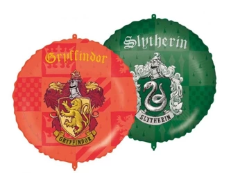 Balon foliowy 45cm - Harry Potter - Gryffindor & Slytherin - 1szt.