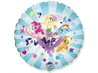 Balon foliowy 45cm - My Little Pony - drużyna - 1 szt.