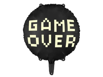 Balon foliowy, Game over - 45cm