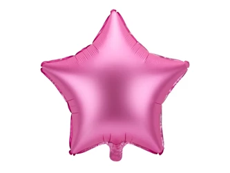 Balon foliowy - Gwiazdka - Różowy - 48 cm