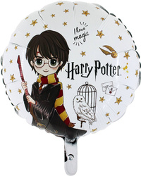 Balon foliowy - Okrągły - Harry Potter -  46 cm - 1 szt.