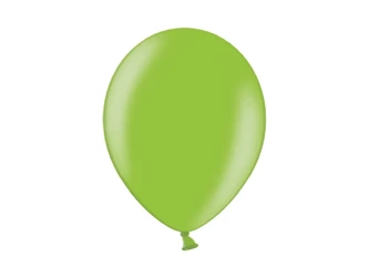 Balon lateksowy 30cm - Metallic Lime Green - 100 szt.