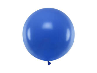 Balon lateksowy 60cm - Okrągły - Pastel Blue