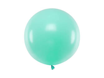 Balon lateksowy 60cm - Okrągły - Pastel Light Mint