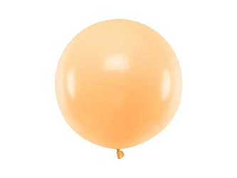 Balon lateksowy 60cm - Okrągły - Pastel Light Peach