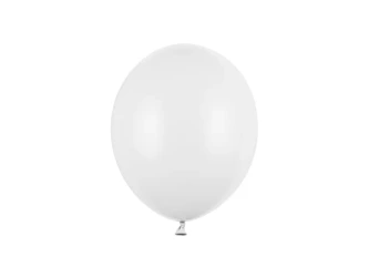Balony Strong 23 cm - Pastel Pure White - 100 szt.