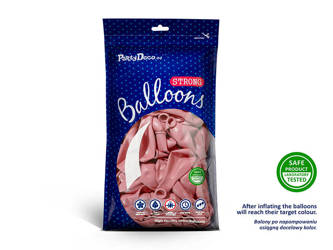 Balony Strong 30 cm - Pastel Baby Pink - 100 szt.