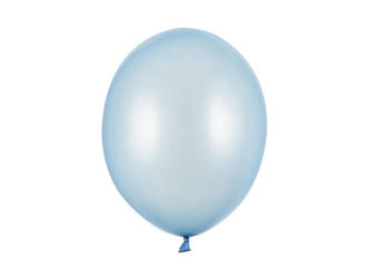 Balony Strong 30cm - Metallic Baby Blue - 10 szt.