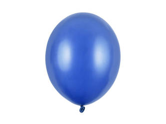 Balony Strong 30cm - Metallic Blue - 10 szt.