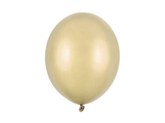 Balony Strong 30cm - Metallic Cold Gold - 100 szt.