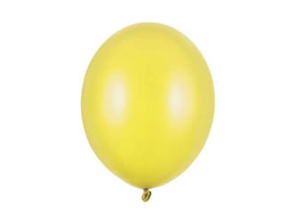 Balony Strong 30cm - Metallic Lemon Zest - 3 szt.