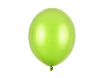 Balony Strong 30cm - Metallic Lime Green - 10 szt.