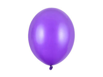 Balony Strong 30cm - Metallic Purple - 10 szt.
