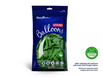Balony Strong 30cm - Pastel Bright Green - 100 sztuk