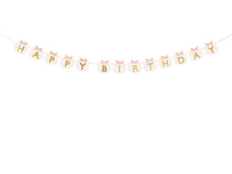 Baner urodzinowy - Happy Birthday - Kotki - 280cm - 1 szt.