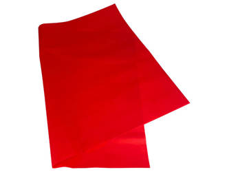 Bibuła Gładka - Czerwona - 50 x 70cm