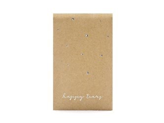 Chusteczki higieniczne - Happy Tears - Srebrny - 10 sztuk