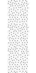 Papier do pakowania - Biały - Kropelki - 68,5 x 100 cm