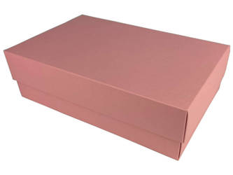 Pudełko Ozdobne - Różowe - 255x160x75 mm