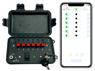 System do zdalnej detonacji - odpalania fajerwerków - WiFi - Mobile - Aplikacja