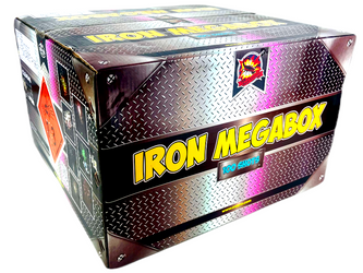 WYRZUTNIA IRON MEGABOX - 100 strzałów - 30mm - CLE4546 - SRPYRO