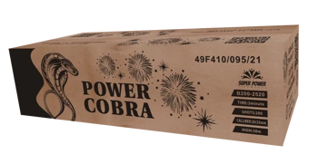 Wyrzutnie POWER COBRA - 200 strzałów  - 20/25mm - B200-2520 - SuperPower